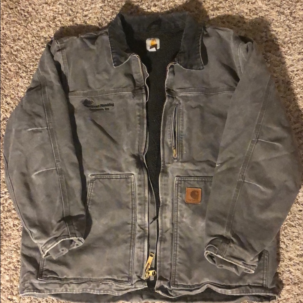 Distressed vintage Carhartt jacket